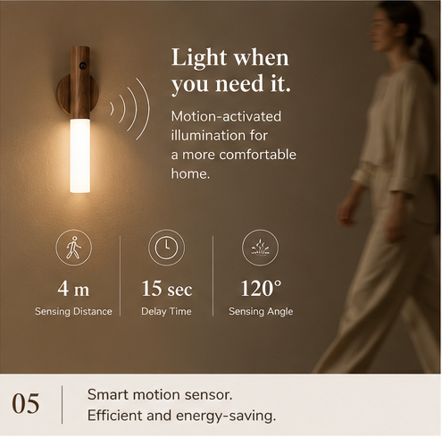 AVRELLI Magnetic Motion Light
